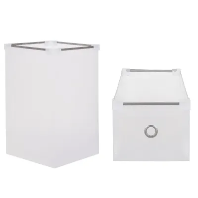 Úložný box na topánky 18x18x28 cm SPRINGOS HA3002 priehľadný
