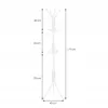 Stojanový vešiak 177 cm SPRINGOS HA2001 biely