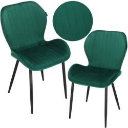 Čalúnená stolička ergonomická SPRINGOS HF0030 tmavo zelená