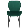 Čalúnená stolička ergonomická SPRINGOS HF0030 tmavo zelená