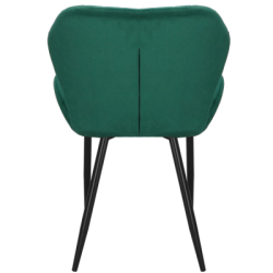 Čalúnená stolička ergonomická SPRINGOS HF0030 tmavo zelená