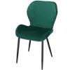 Čalúnená stolička ergonomická SPRINGOS HF0030 tmavo zelená