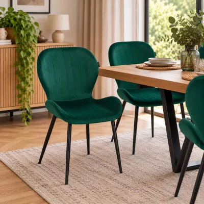 Čalúnená stolička ergonomická SPRINGOS HF0030 tmavo zelená
