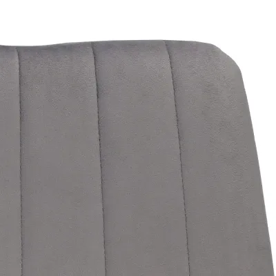 Čalúnená jedálenská stolička SPRINGOS Avalon DC0023 sivá
