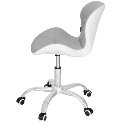 Kancelárska stolička SPRINGOS Avoria HF0023 sivo-biela
