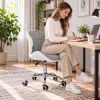 Kancelárska stolička SPRINGOS Avoria HF0023 sivo-biela
