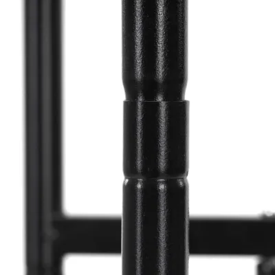Kovový stojan na kvety 106 cm 6 políc SPRINGOS GA0214 čierny