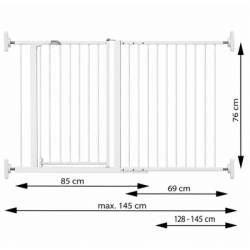 Bezpečnostná zábrana 70-145 cm ANIONE MAXI
