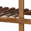 Drevený stojan na kvety 95 cm SPRINGOS GA0176 hnedý