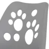 Detská stolička k písaciemu stolu SPRINGOS Paws HF0041 sivá