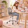 Detská stolička k písaciemu stolu SPRINGOS Paws HF0041 sivá