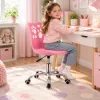 Detská stolička k písaciemu stolu SPRINGOS Paws HF0038 ružová