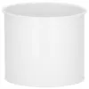 Kvetináč so stojanom 22 cm SPRINGOS GA0163 biely