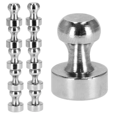 Neodymové magnety 10ks SPRINGOS HA5142 strieborné