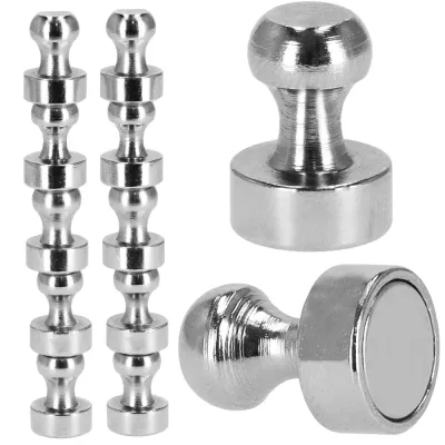 Neodymové magnety 10ks SPRINGOS HA5142 strieborné