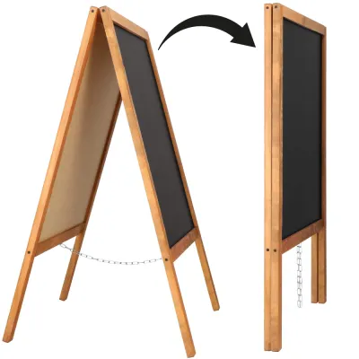 Reklamný stojan 60x100 cm DECHLAND PO-01 hnedo-čierny