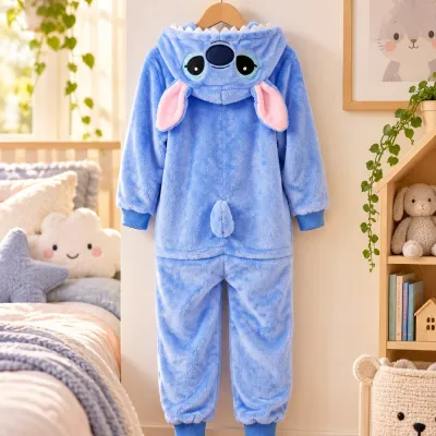 Detské pyžamo Stitch 130-140 cm SPRINGOS HA5066 modré