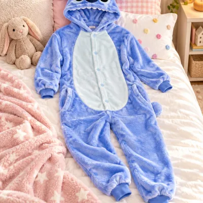 Detské pyžamo Stitch 130-140 cm SPRINGOS HA5066 modré