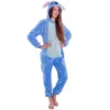 Dámsky kigurumi overal Stitch veľ. S SPRINGOS HA5073 modrý