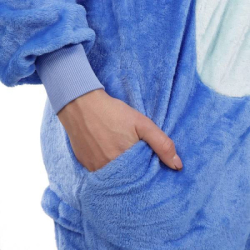 Dámsky kigurumi overal Stitch veľ. S SPRINGOS HA5073 modrý
