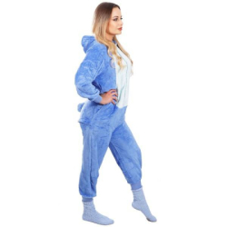 Dámsky kigurumi overal Stitch veľ. S SPRINGOS HA5073 modrý