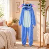 Overal na spanie dámsky Stitch veľ. L SPRINGOS HA5075 modrý