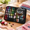 Šitíčko v puzdre 172 dielov SPRINGOS SEWING HA7238 čierne
