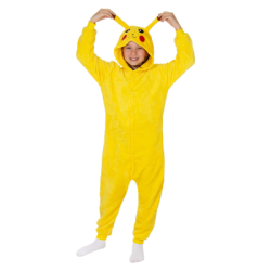 Detské pyžamo overal Pikachu 120-130 cm SPRINGOS HA7314 žlté