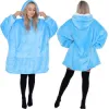 Mikinová deka oversize SPRINGOS HA7319 svetlo modrá