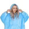 Mikinová deka oversize SPRINGOS HA7319 svetlo modrá