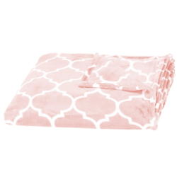 Deka 150x200 cm SPRINGOS Decor HA7171 ružovo-biela