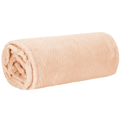 Deka 160x200 cm SPRINGOS Splendit HA7148 svetlo oranžová