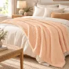 Deka 160x200 cm SPRINGOS Splendit HA7148 svetlo oranžová