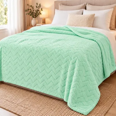 Deka 160x200 cm SPRINGOS Splendit HA7145 zelená