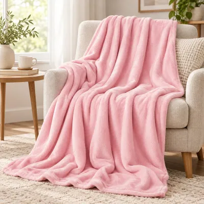 Deka 200x220 cm SPRINGOS Grande HA7210 ružová