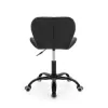 Kancelárska stolička otočná na kolieskach SPRINGOS HF0077 čierna