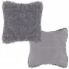 Obliečka na vankúš 40x40 cm SPRINGOS Downy HA7072 tmavo šedá