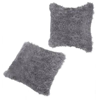 Obliečka na vankúš 40x40 cm SPRINGOS Downy HA7072 tmavo šedá