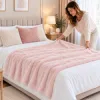 Deka 160x200 cm – SPRINGOS Lotus HA7052 staroružová