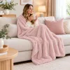 Deka 160x200 cm – SPRINGOS Lotus HA7052 staroružová