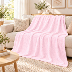 Deka 200x220 cm SPRINGOS Splendit HA7152 svetlo ružová