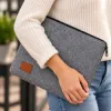 Obal na notebook 13" SPRINGOS ETUI 10027784 sivý