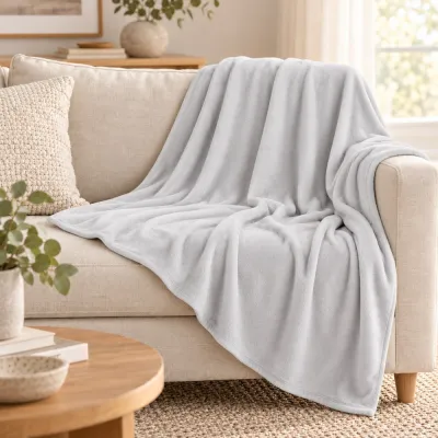 Deka 200x220 cm SPRINGOS Grande HA7205 svetlo šedá