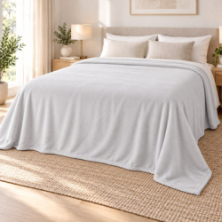 Deka 200x220 cm SPRINGOS Grande HA7205 svetlo šedá