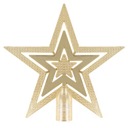 Maxi 101 dielna sada vianočných ozdôb zlatá