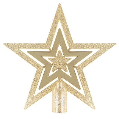 Maxi 101 dielna sada vianočných ozdôb zlatá