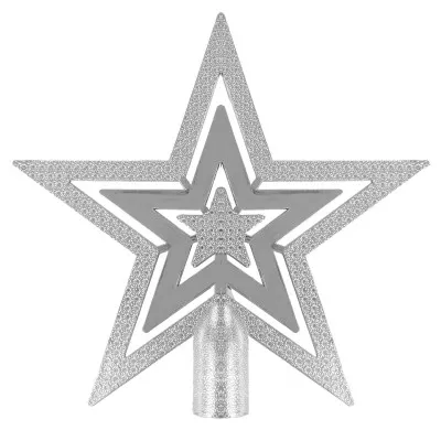 Maxi 101 dielna sada vianočných ozdôb strieborná