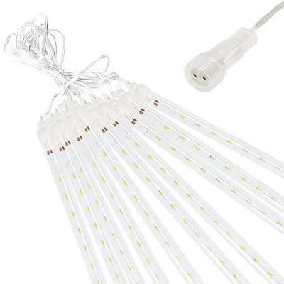 LED cencúle 10ks - 4m, 480LED, IP44, teplá biela