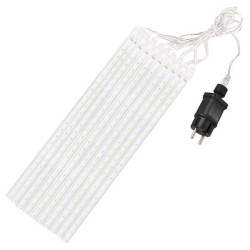 LED cencúle 10ks - 4m, 480LED, IP44, teplá biela