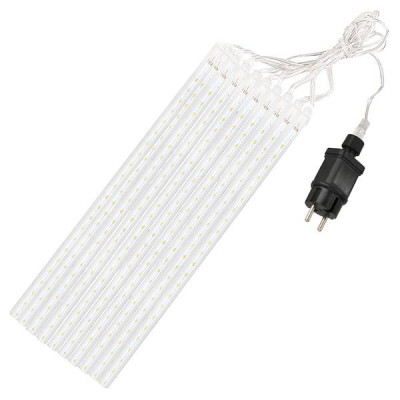 LED cencúle 10ks - 4m, 480LED, IP44, teplá biela